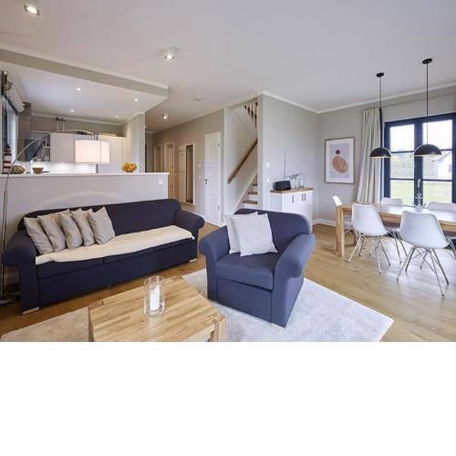 Reetland am Meer - Premium Reetdachvilla mit 3 Schlafzimmern, Sauna und Kamin F14