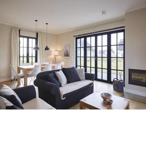 Reetland am Meer Luxus Reetdachvilla mit 3 Schlafzimmern, Sauna und Kamin