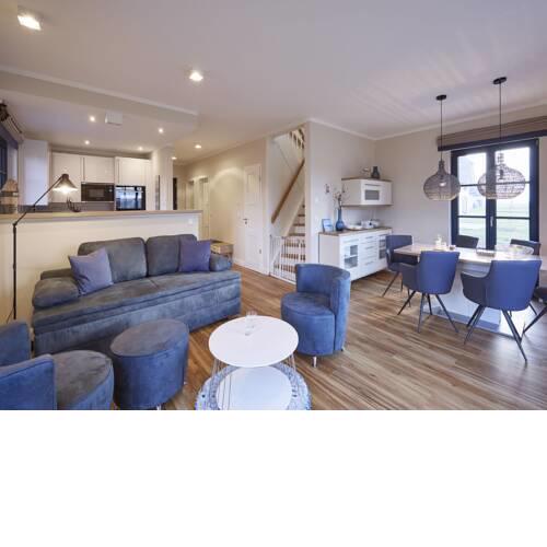 Reetland am Meer Premium Reetdachvilla mit 3 Schlafzimmern, Sauna und Kamin