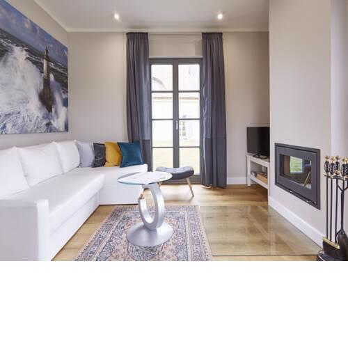Reetland am Meer Premium Reetdachvilla mit 3 Schlafzimmern, Sauna und Kamin