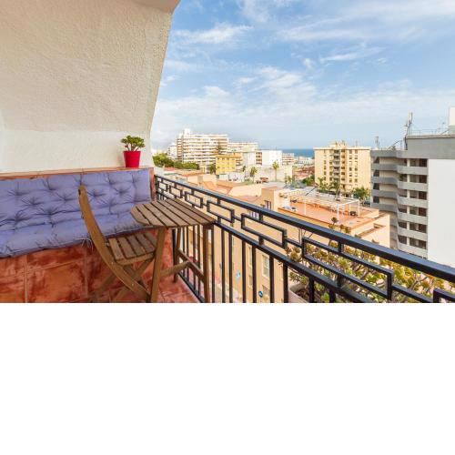 Reformado apartamento en el centro con vista al mar