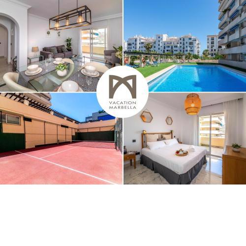 Refurbished, Front Beach 2 BDR-Apt in Puerto Banus
