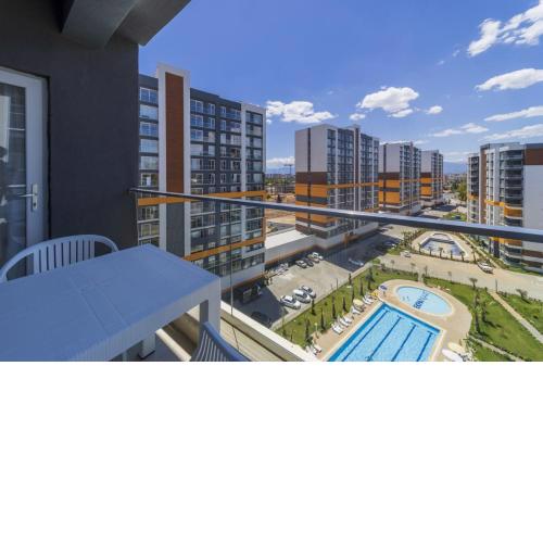 Remarkable Flat with Shared Pool in Kepez