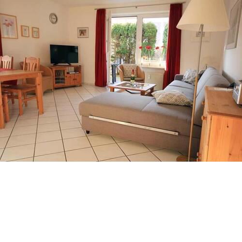 Residenz Albatros Döse: Ferienwohnung 1 mit Schwimmbad & Sauna & Sky