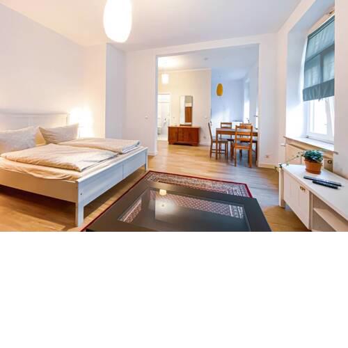 Retro-Apartment in Plagwitz nahe Karl-Heine-Straße