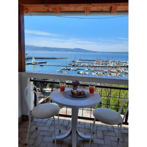 Romantic coastal house in old town of Novi Vinodolski