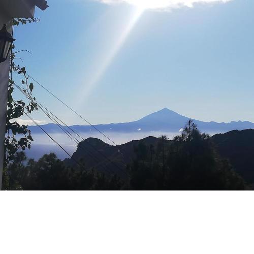 ROMANTICA Casa Claudia, terraza con vistas al Teide y al mar