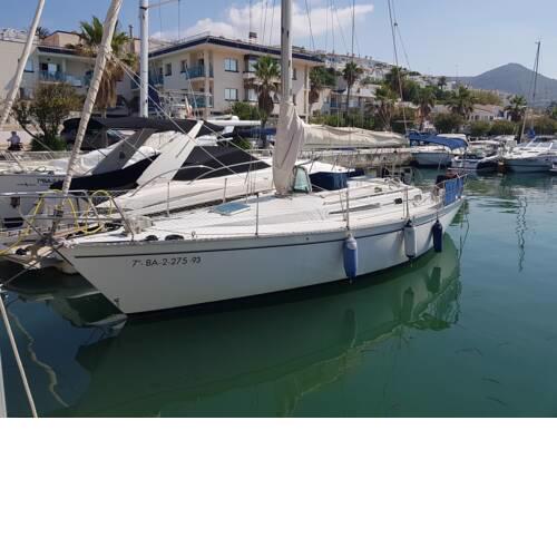 Romántico velero en Sitges