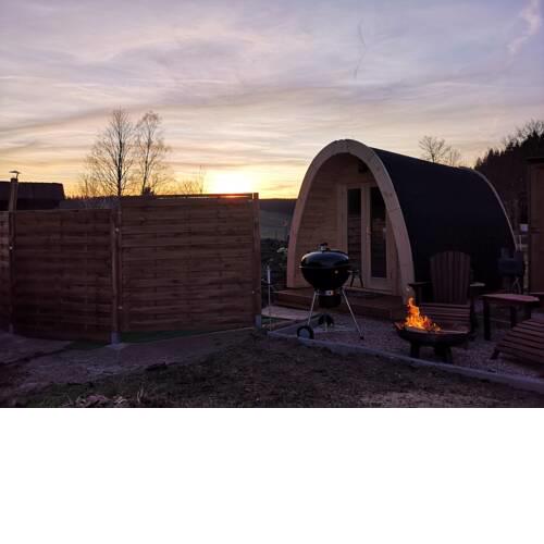 Romantischer POD - Optional mit Hotpot inklusive Whirlpool und Unterwasserbeleuchtung