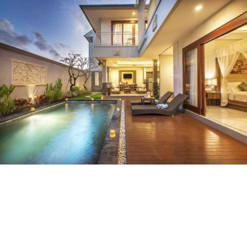 Royal majesty 3bed room private pool villa at kuta