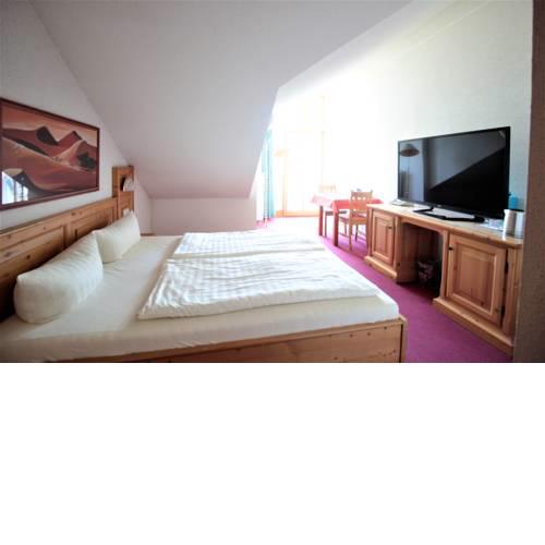 Ruhiges Doppelzimmer im Hotel Ahornhof