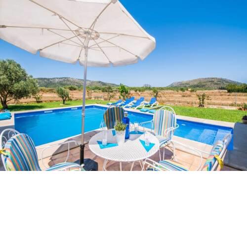 sa Pobla Holiday Home Sleeps 4 with Pool Air Con and WiFi
