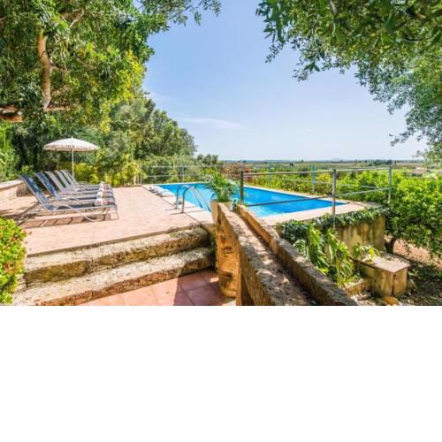 sa Pobla Holiday Home Sleeps 6 with Pool