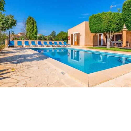 s'Alqueria Blanca Villa Sleeps 10 with Pool Air Con and WiFi