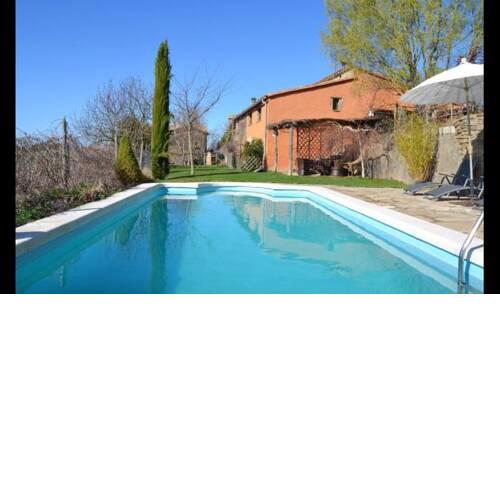 Sant Genis Villa Sleeps 12 with Pool