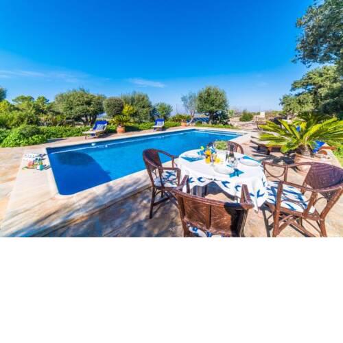 Sant Joan Holiday Home Sleeps 4 with Pool and WiFi