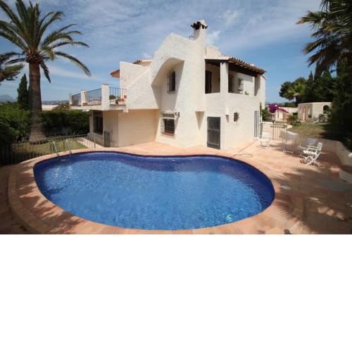 Sant Jordi - sea view villa with private pool in Moraira
