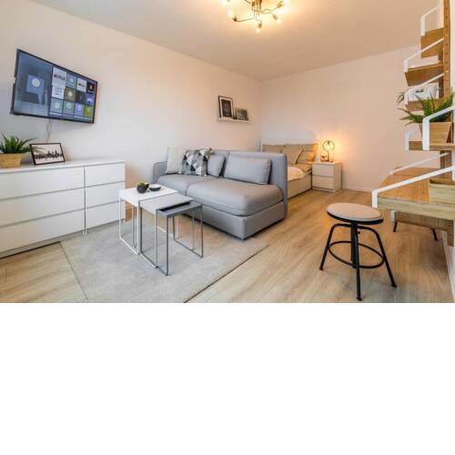 Sauber und modern, Netflix, Wifi, Leipzig Flair, Küche