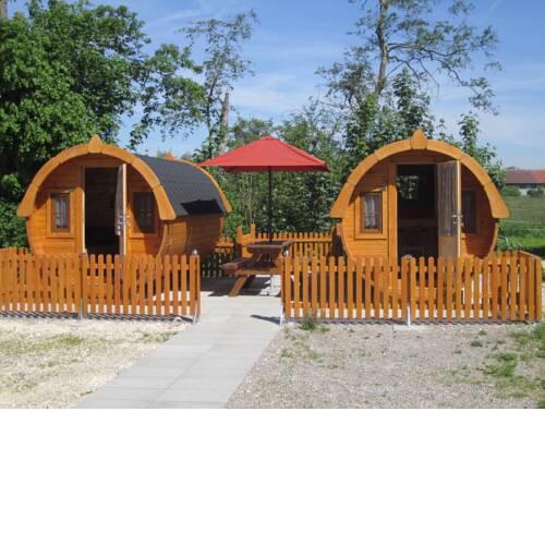 Schlaffass-Camping Gutshof Donauried