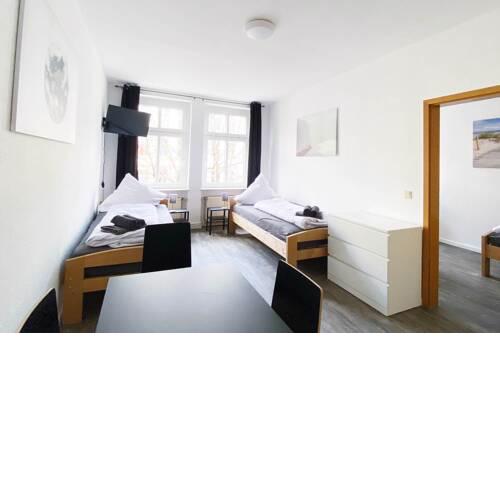 Schöne Apartments mit WLAN Netflix Zugang