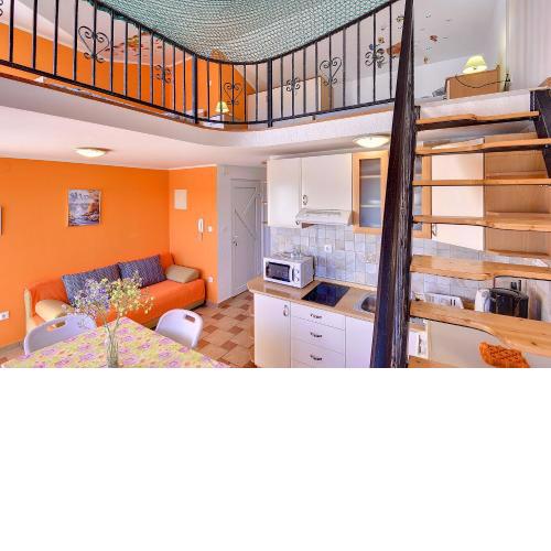 Schönes Appartement mit Meerblick in Strandnähe