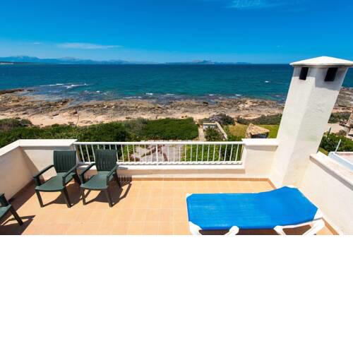 Sea front Villa near Colonia Sant Pere in the northeast of the island