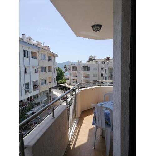 Sea view flat in Marmaris center,1 minut to beach