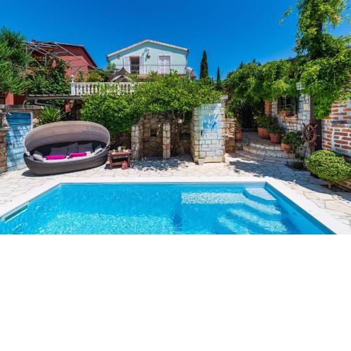 Sea view villa Danica with private pool