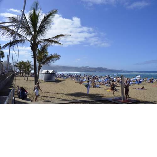 Seafront Terrace Apartment Las Canteras Beach