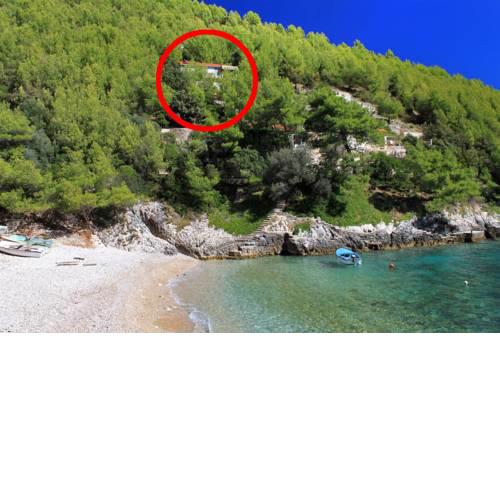 Secluded fisherman's cottage Cove Bratinja Luka, Korcula - 9224