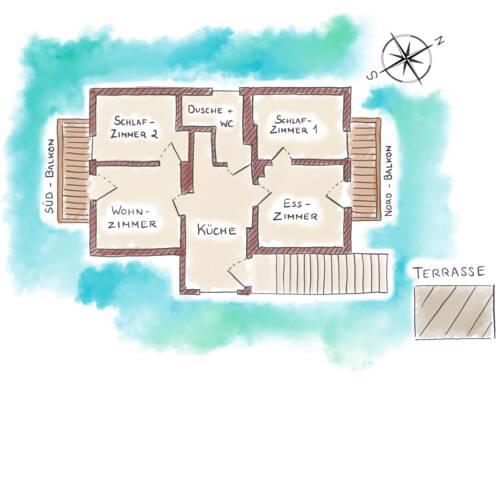 seehaus ausZEIT Wohnung Premier Etage by Seebnb