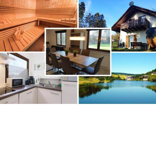Seepark Kirchheim Ferienhaus bei Zeta mit Sauna