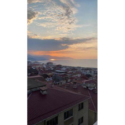 Şehir merkezinde,muhteşem manzaralı lüks daire