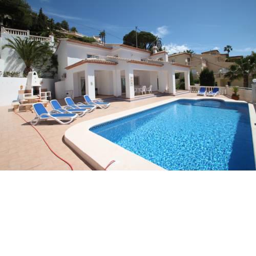 Sesam - sea view villa with private pool in Moraira