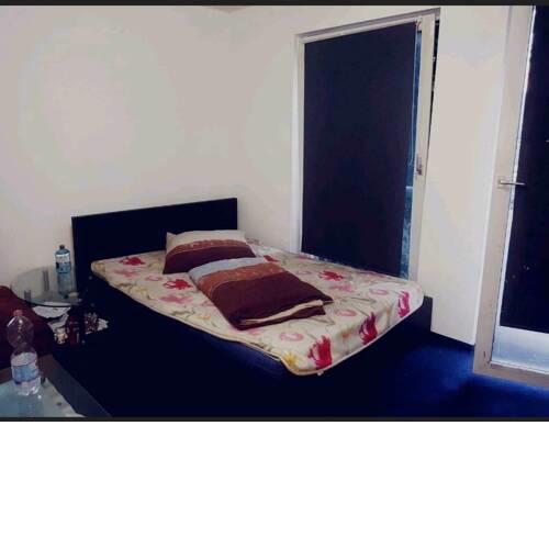 simple small room in the city center