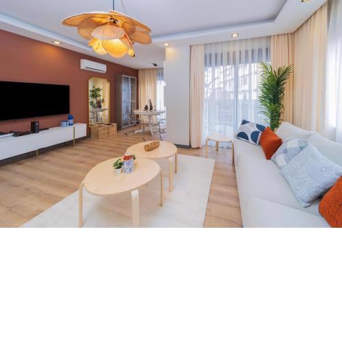 Sleek and Central Apartment in Muratpasa
