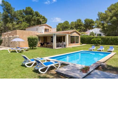 Son Parc Villa Sleeps 7 with Pool Air Con and WiFi