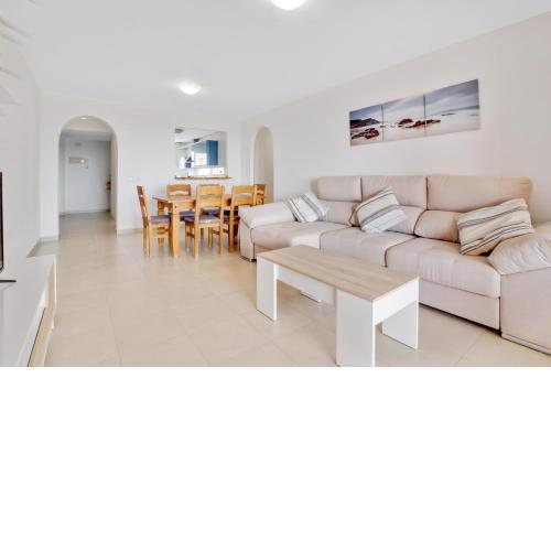 Spacious accommodation with views.