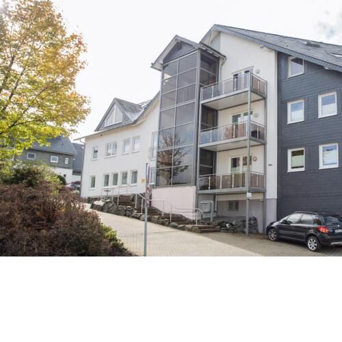 Spacious apartment with sauna and two balconies in Winterberg