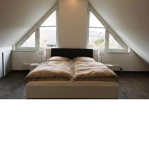 Spacious attic room with own bathroom