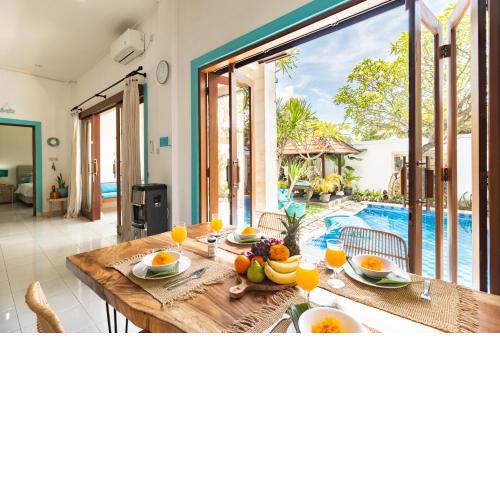 Spacious & quiet 2 bd villa with pool and projector
