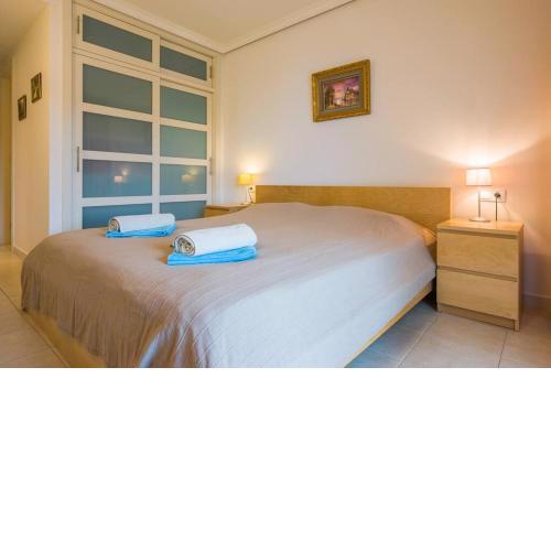 Spacious terrace I Two bedrooms I Swimming pool in the complex