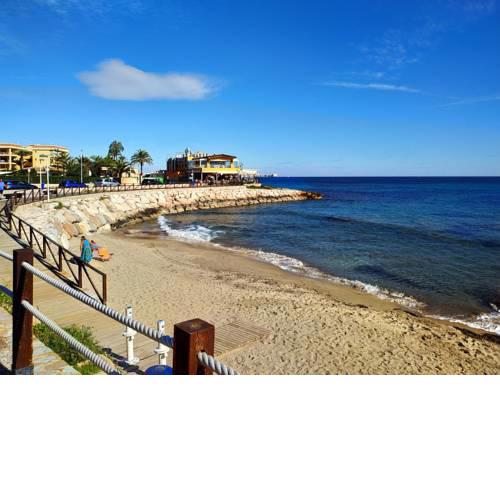 Spanish holiday on the beach