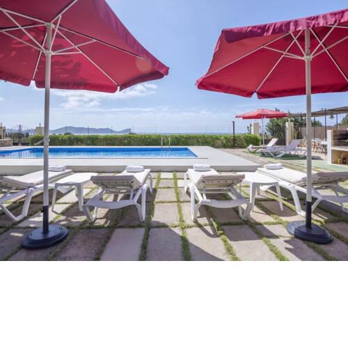 Spectacular Holiday Home in Sant Josep with Swimming Pool