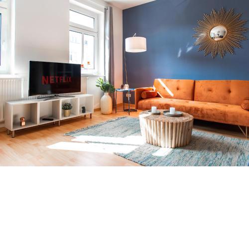 Stilvolles Apartment mit Balkon / Netflix + WIFI & zentrumsnah