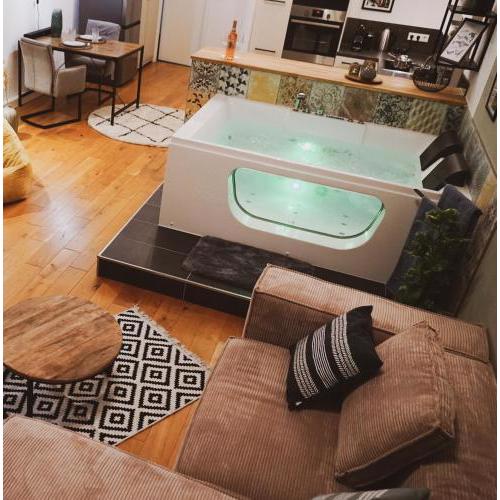 Stilvolles City-Loft mit privatem Whirlpool