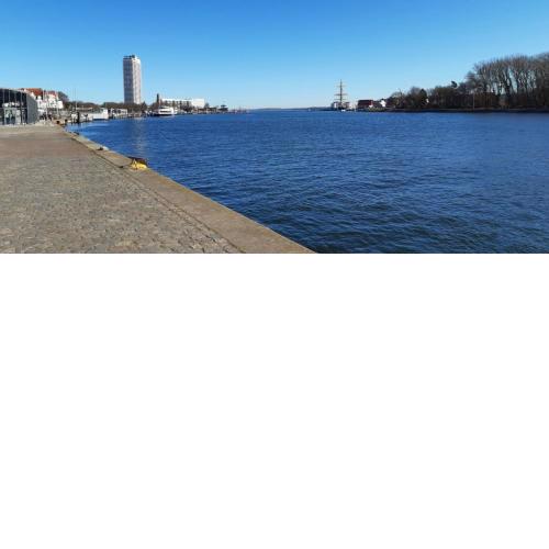 Strand-Apartment Chill Lounge mit Park- und seitlichem Ostseeblick