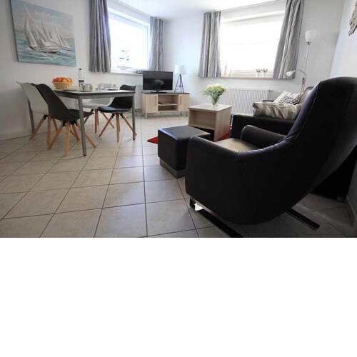 Strandnahe Ferienwohnung 15 im Haus Seeluft in Duhnen