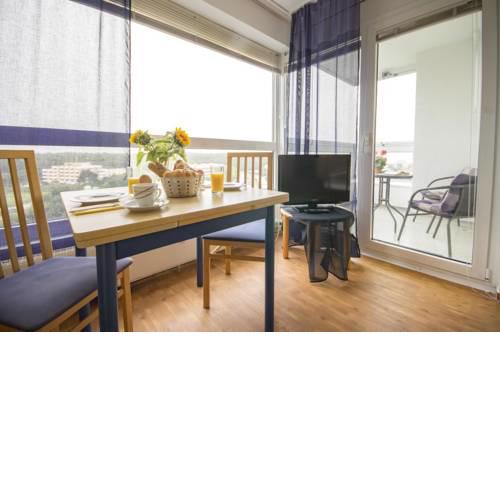 Strandnahe Ferienwohnung FB08.05 mit Meerblick