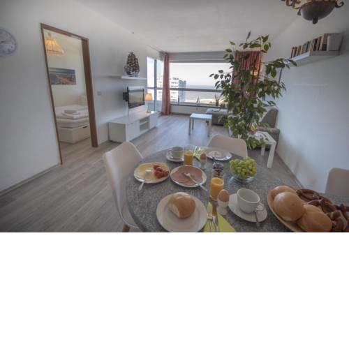 Strandnahe Ferienwohnung FB15.09 mit Meerblick